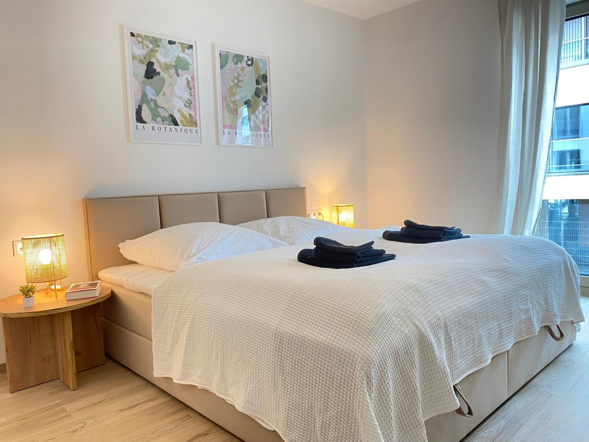 Lightplace • Design • Boxspring • Balkon • 2 Smart Tv •Innenstadt Braunschweig Dış mekan fotoğraf